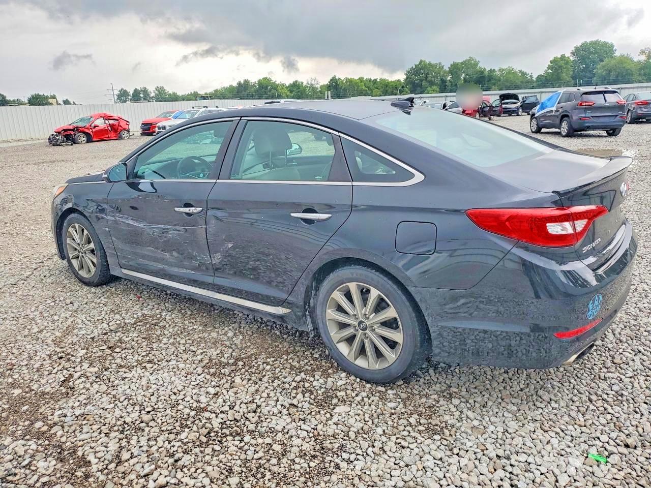 2017 Hyundai Sonata Limited Black vin: 5NPE34AF4HH449865