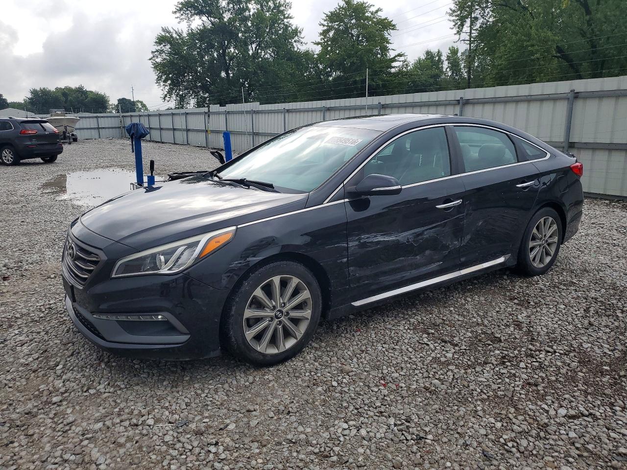 2017 Hyundai Sonata Limited Black vin: 5NPE34AF4HH449865