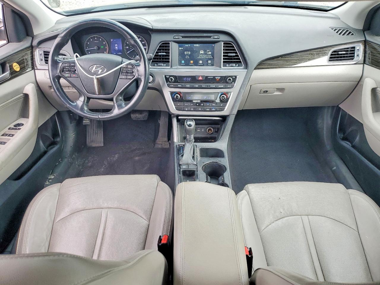 2017 Hyundai Sonata Limited Black vin: 5NPE34AF4HH449865