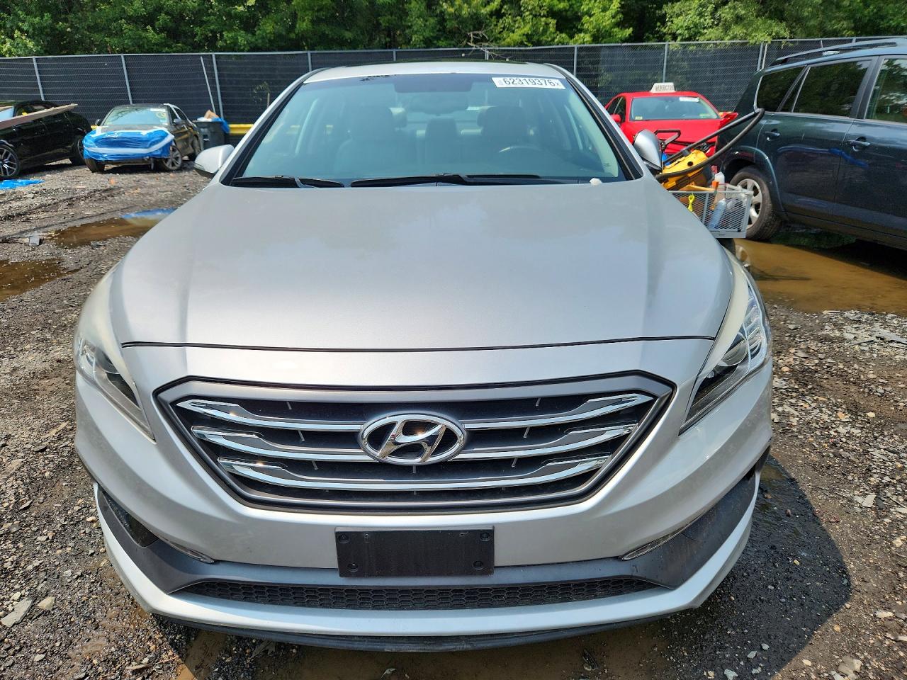 2017 Hyundai Sonata Sport Серебряный vin: 5NPE34AF4HH532860