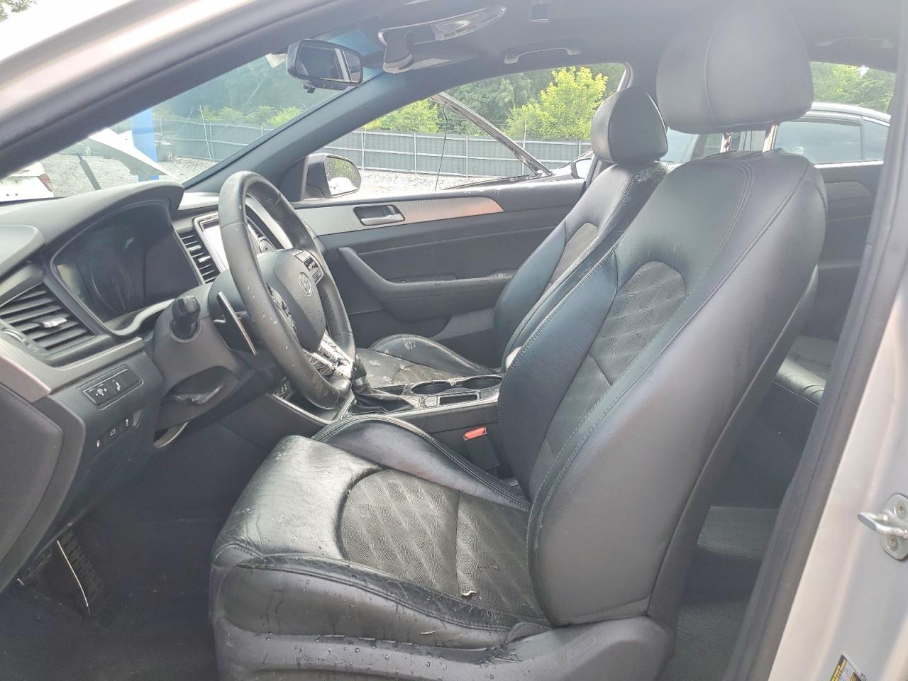 2018 Hyundai Sonata Sport Silver vin: 5NPE34AF4JH674907
