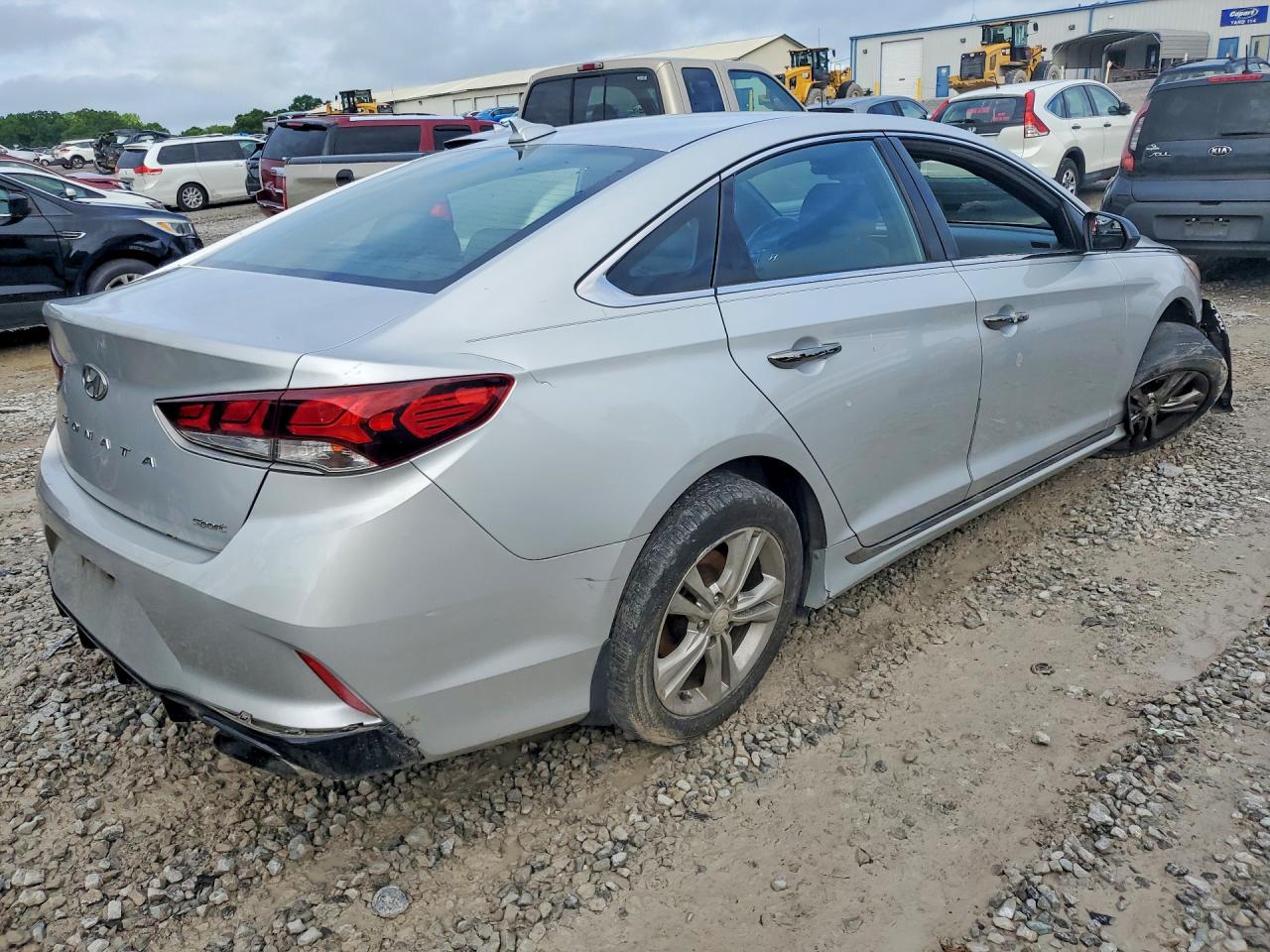 2018 Hyundai Sonata Sport Silver vin: 5NPE34AF4JH674907
