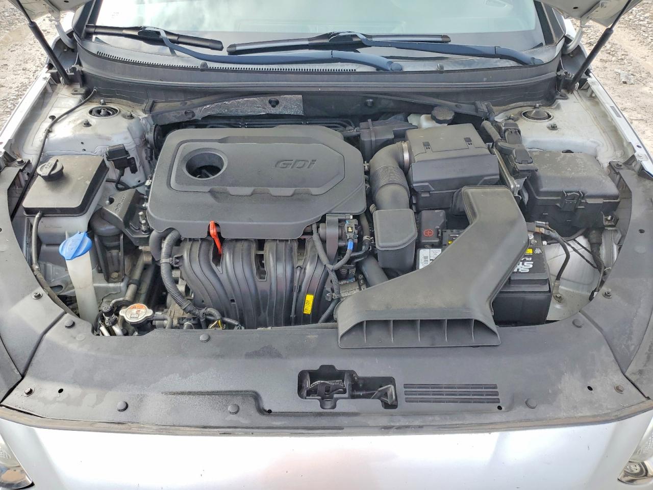 2018 Hyundai Sonata Sport Silver vin: 5NPE34AF4JH674907