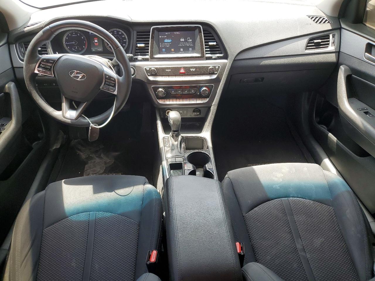 2018 Hyundai Sonata Sel White vin: 5NPE34AF4JH684546