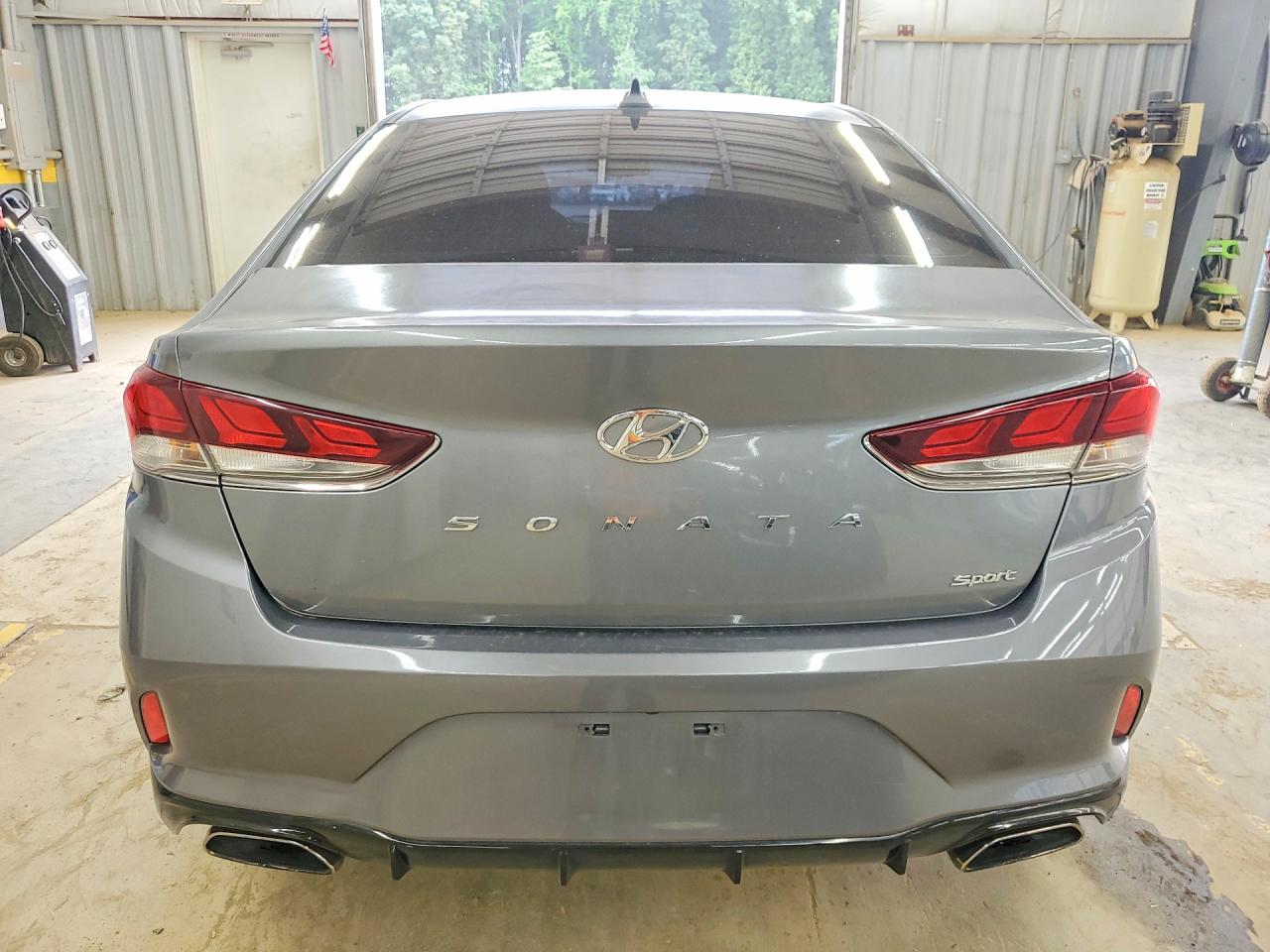 2018 Hyundai Sonata Sport+ Gray vin: 5NPE34AF4JH708277