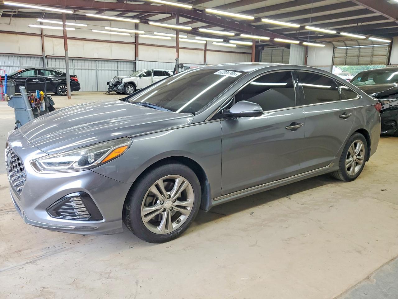 2018 Hyundai Sonata Sport+ Gray vin: 5NPE34AF4JH708277