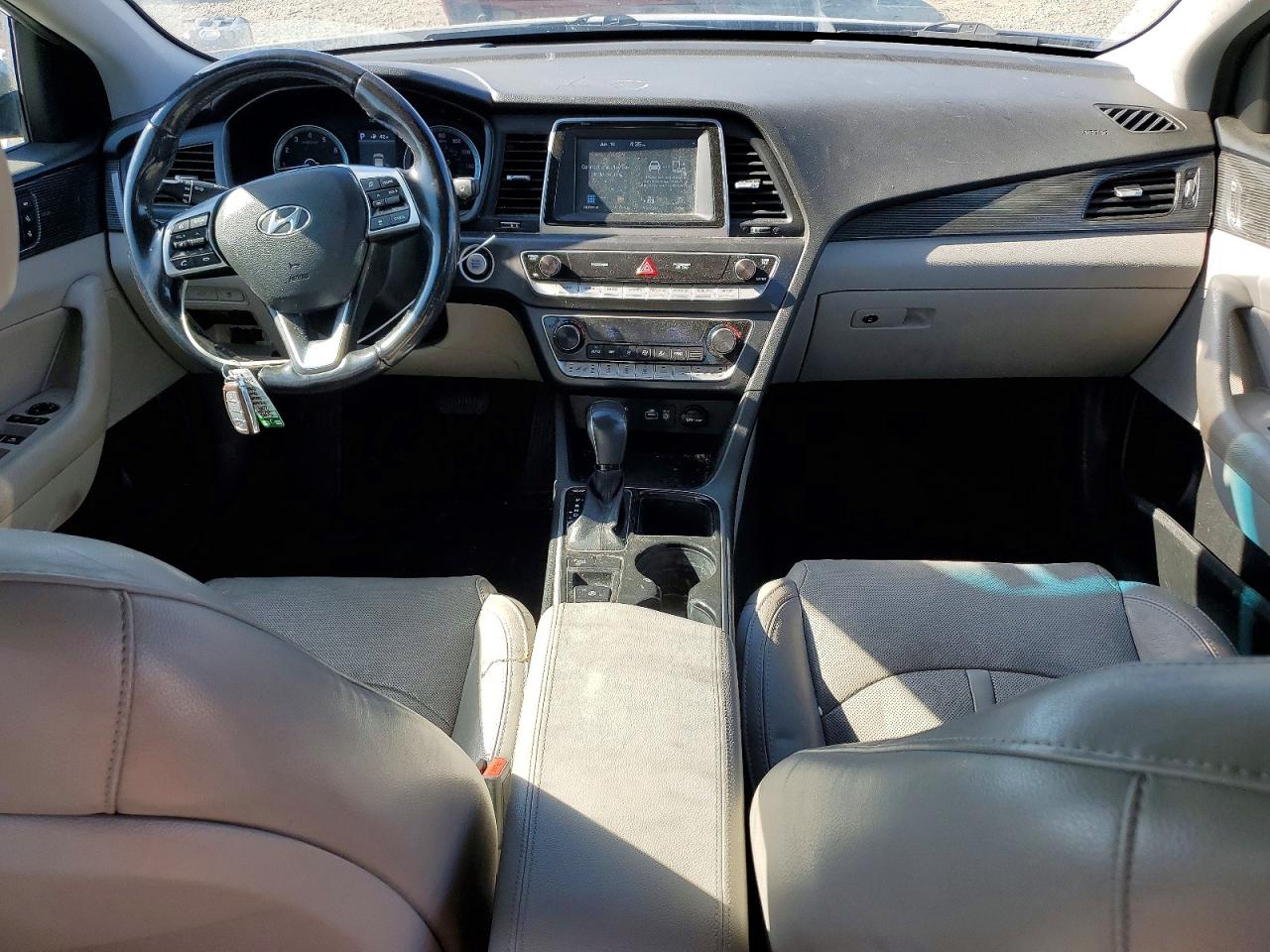 2019 Hyundai Sonata Limited Blue vin: 5NPE34AF4KH815153