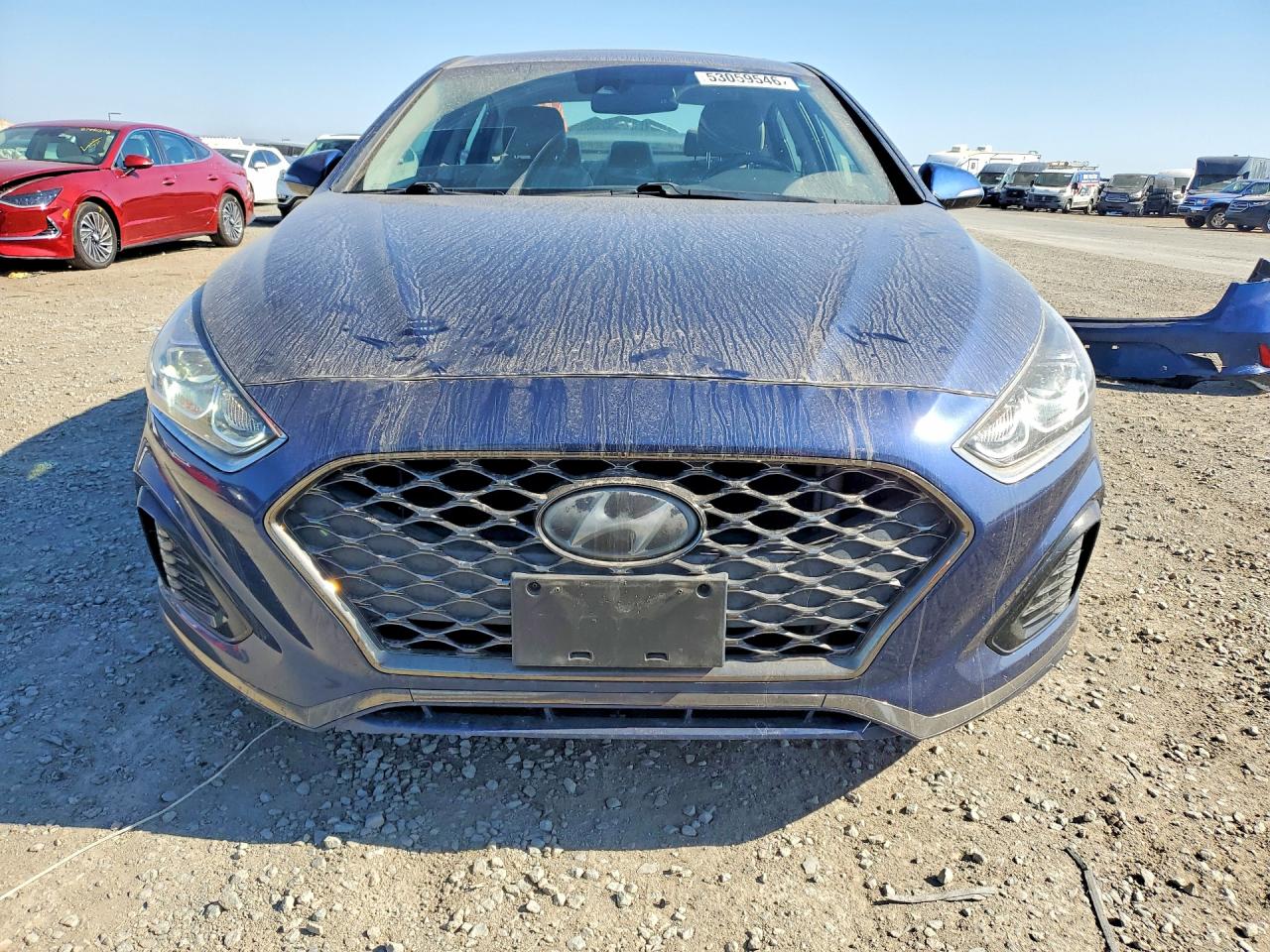2019 Hyundai Sonata Limited Blue vin: 5NPE34AF4KH815153