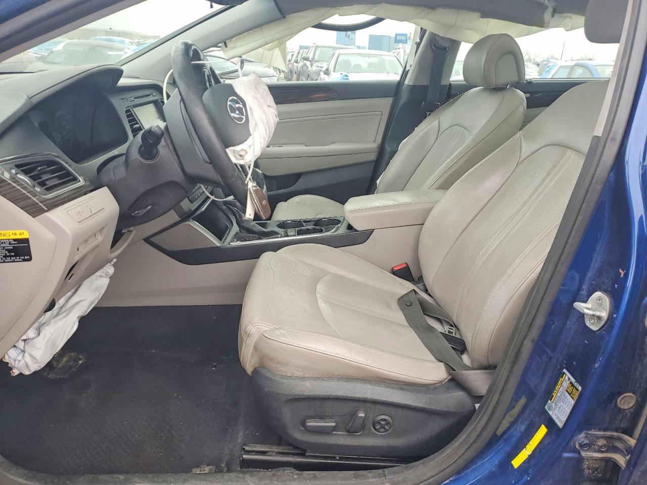 2015 Hyundai Sonata Limited Blue vin: 5NPE34AF5FH016603