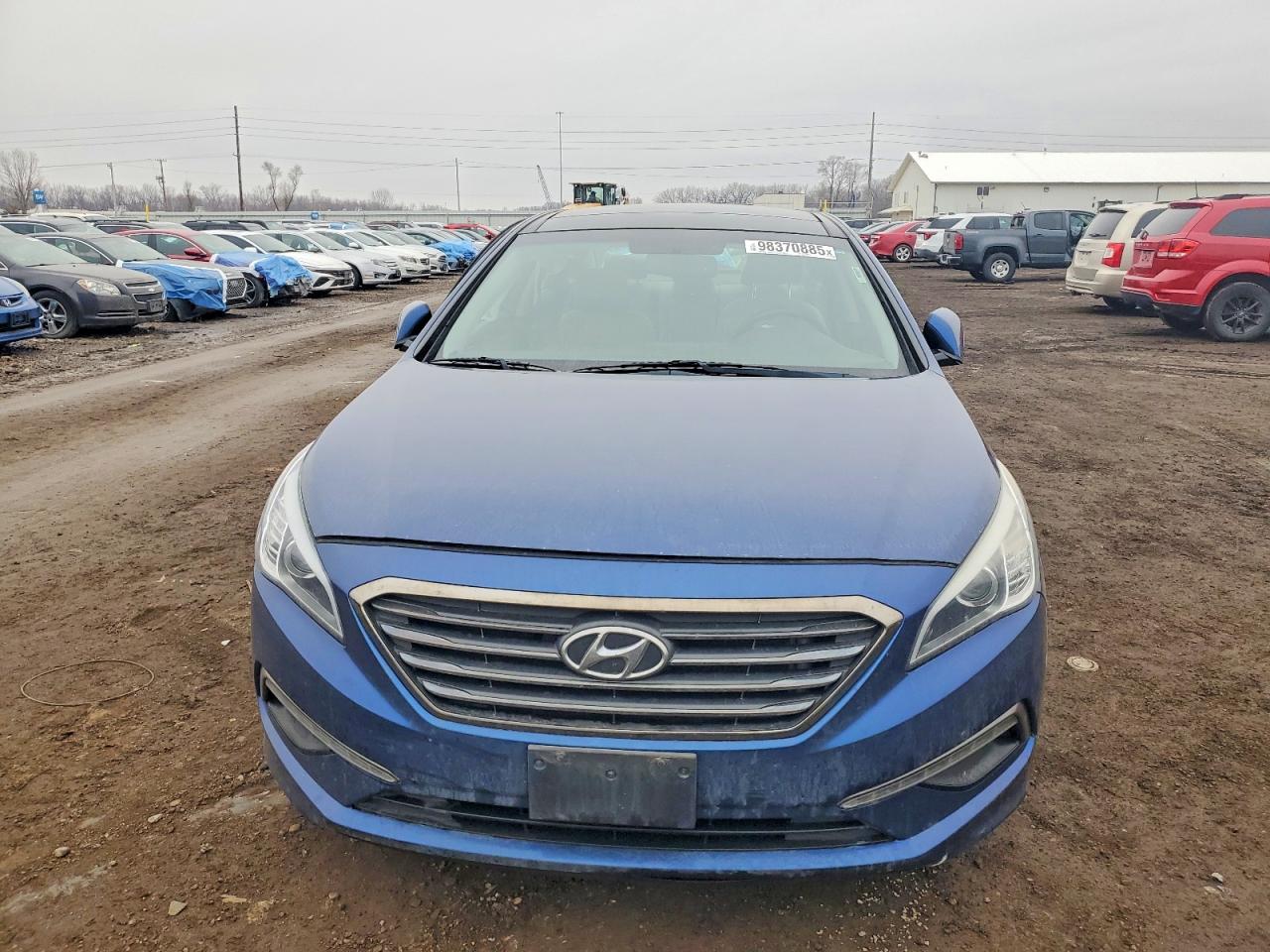 2015 Hyundai Sonata Limited Blue vin: 5NPE34AF5FH016603