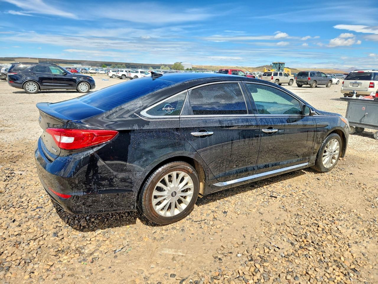2015 Hyundai Sonata Limited Black vin: 5NPE34AF5FH032851