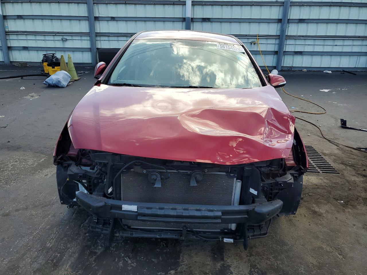 2015 Hyundai Sonata Sport Red vin: 5NPE34AF5FH040772