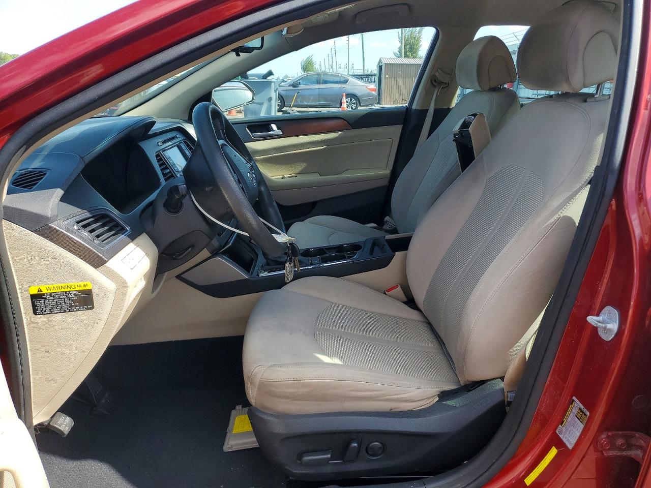 2015 Hyundai Sonata Sport Red vin: 5NPE34AF5FH040772