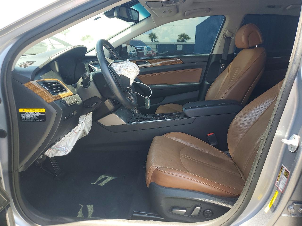 2015 Hyundai Sonata Limited Silver vin: 5NPE34AF5FH045289