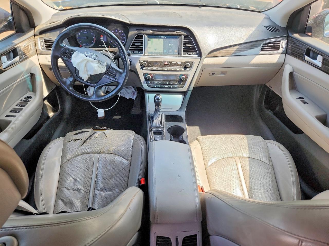 2015 Hyundai Sonata Limited Синий vin: 5NPE34AF5FH045311