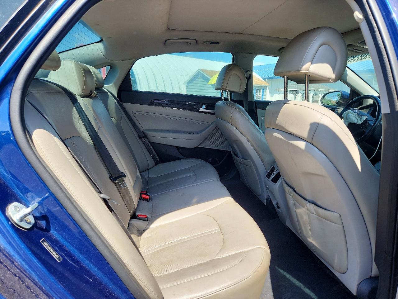 2015 Hyundai Sonata Limited Синий vin: 5NPE34AF5FH045311
