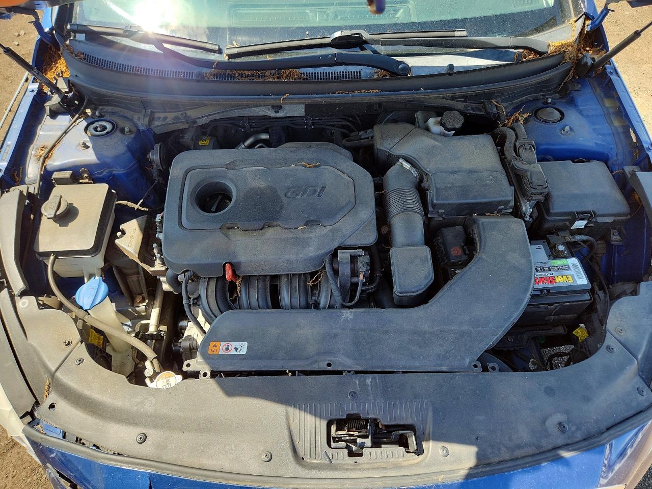 2015 Hyundai Sonata Limited Синий vin: 5NPE34AF5FH045311