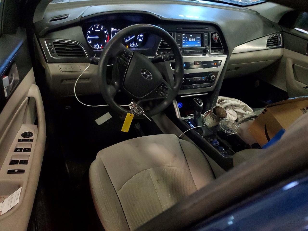 2015 Hyundai Sonata Sport Blue vin: 5NPE34AF5FH051125