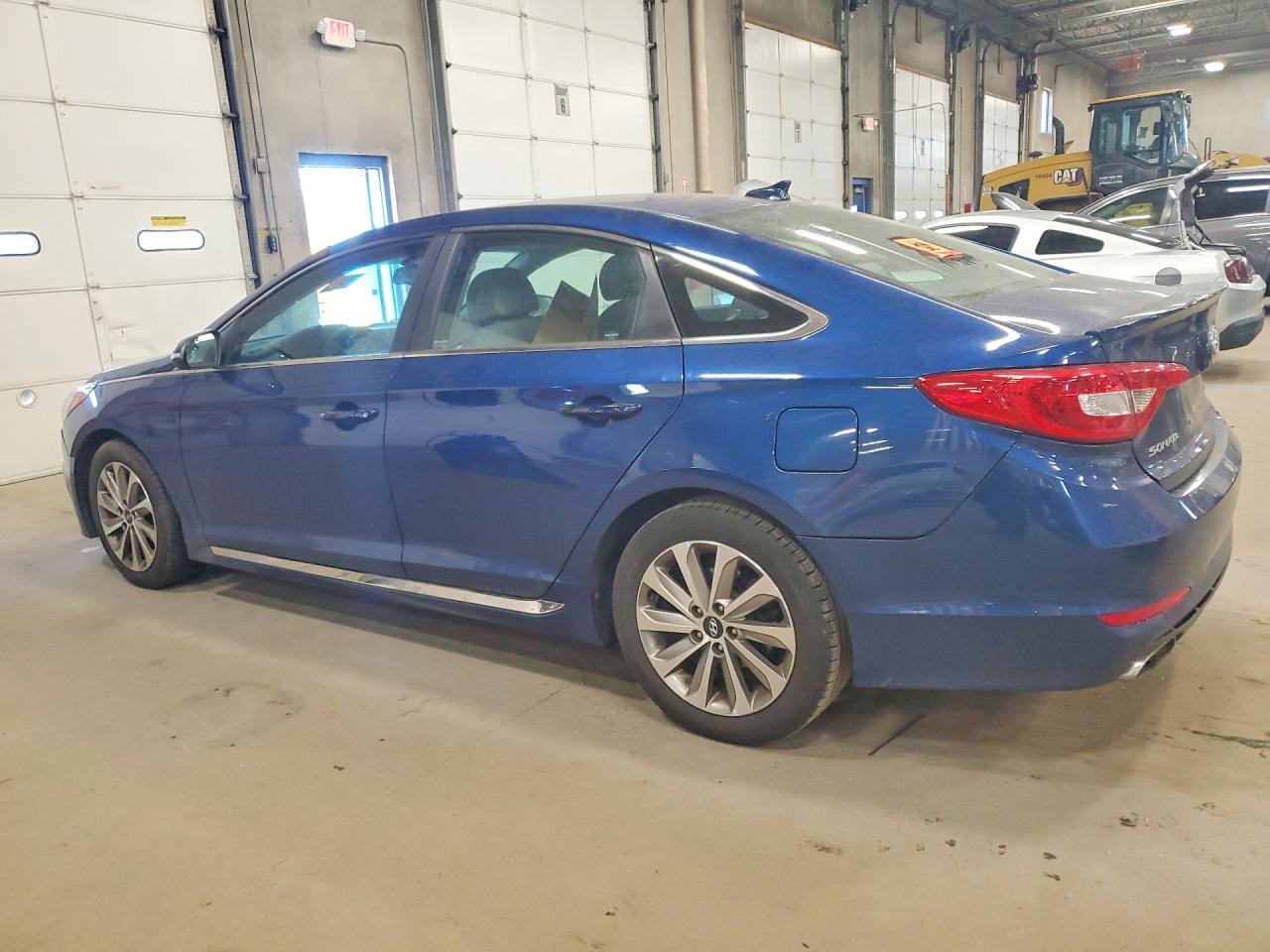 2015 Hyundai Sonata Sport Blue vin: 5NPE34AF5FH051125
