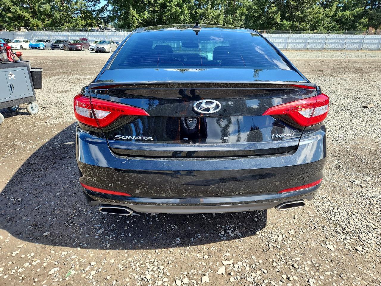 2015 Hyundai Sonata Limited Black vin: 5NPE34AF5FH052100
