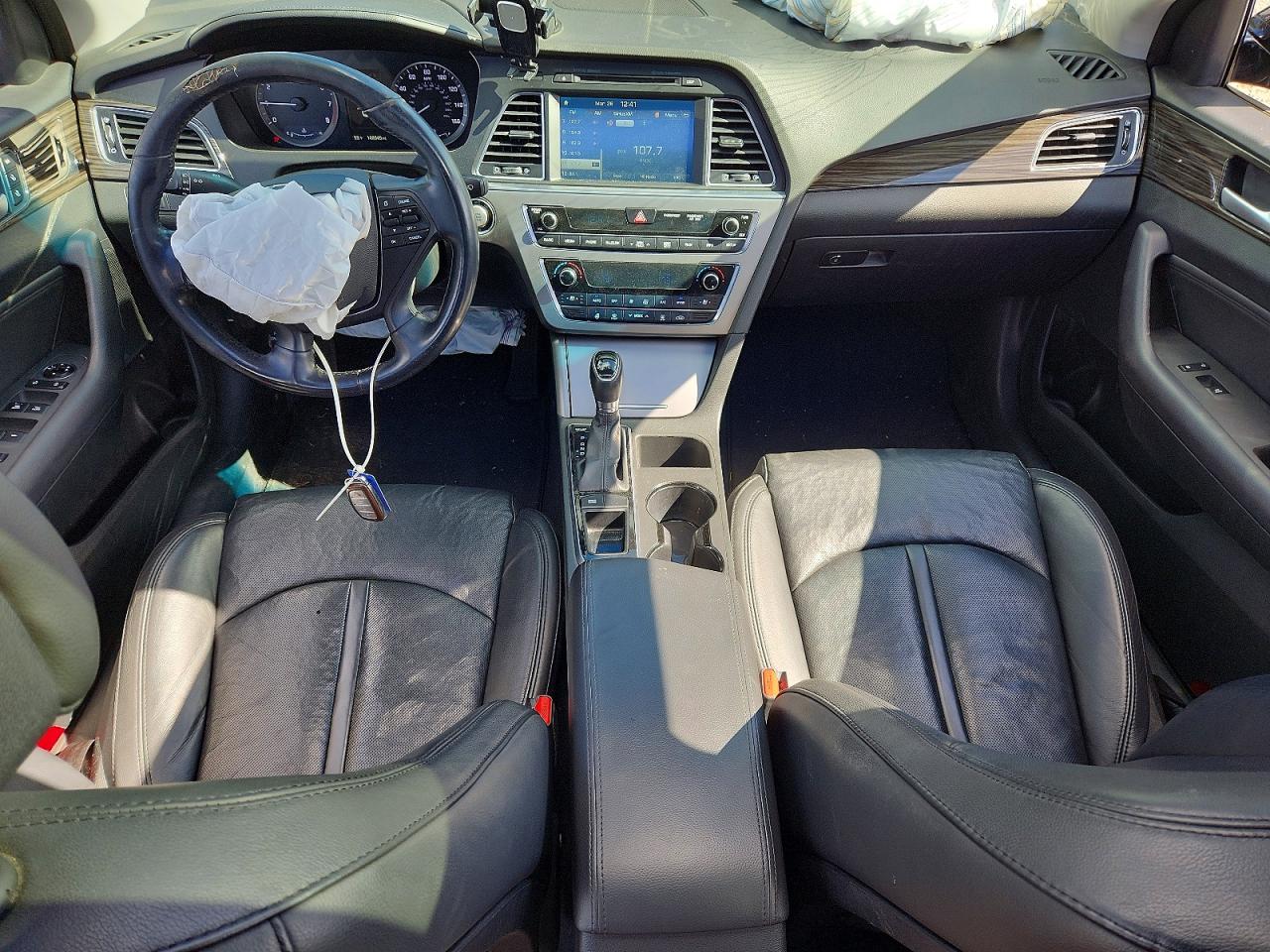 2015 Hyundai Sonata Limited Black vin: 5NPE34AF5FH052100