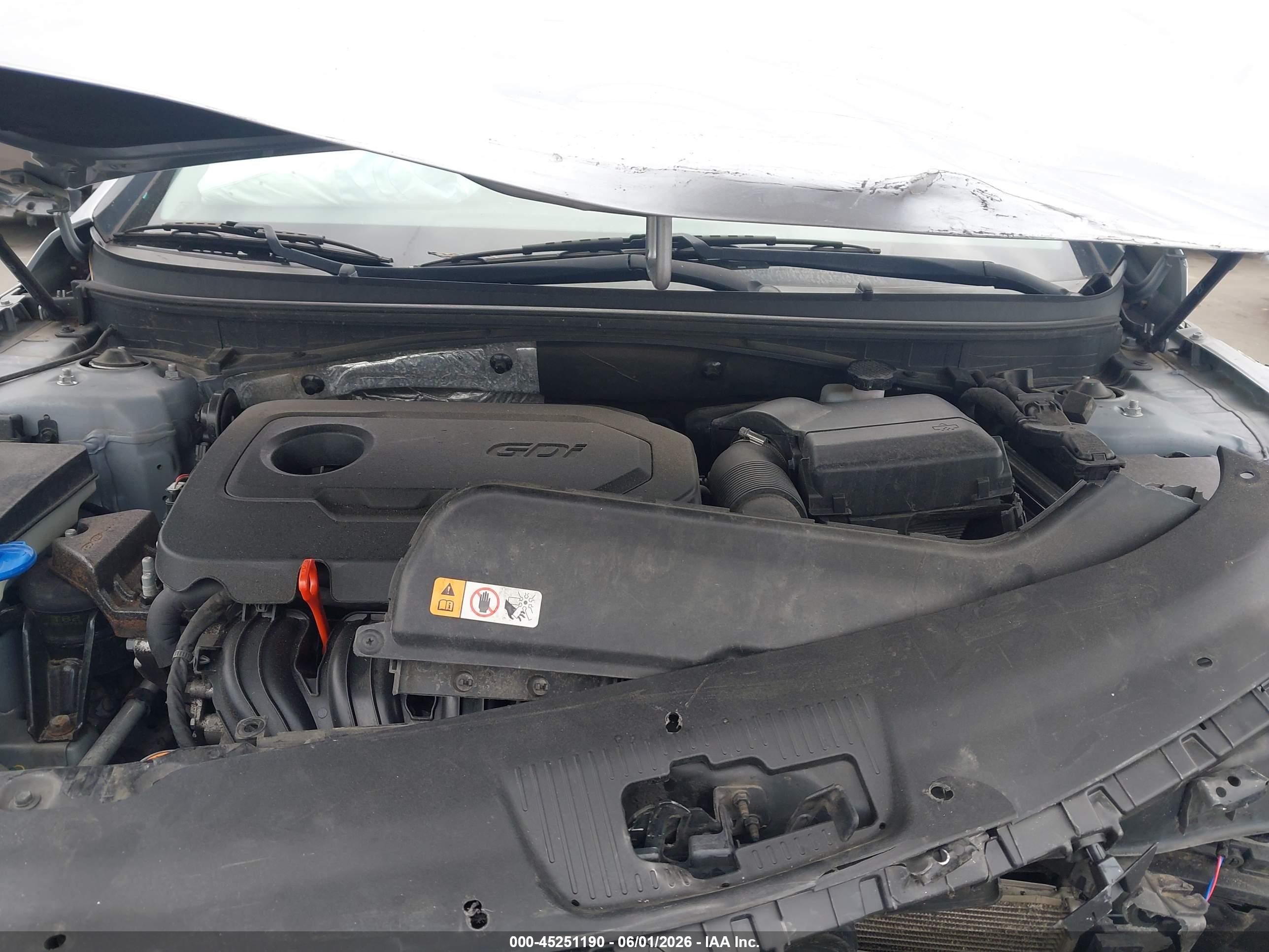 2015 Hyundai Sonata Sport Silver vin: 5NPE34AF5FH052601