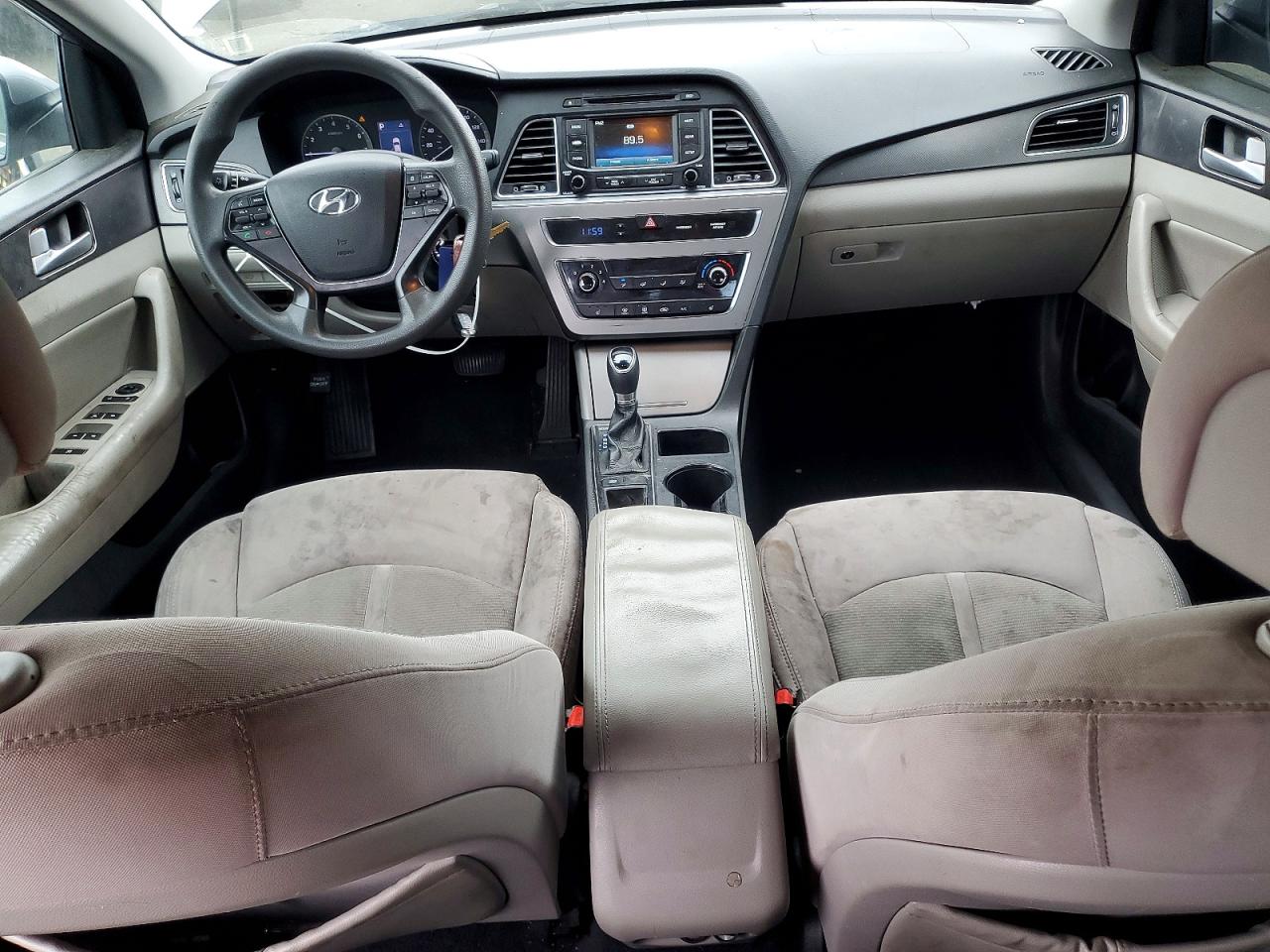 2015 Hyundai Sonata Sport Silver vin: 5NPE34AF5FH055501