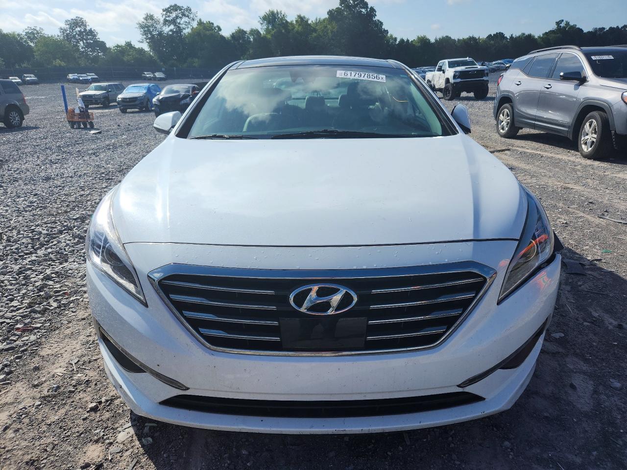 2015 Hyundai Sonata Limited White vin: 5NPE34AF5FH066823