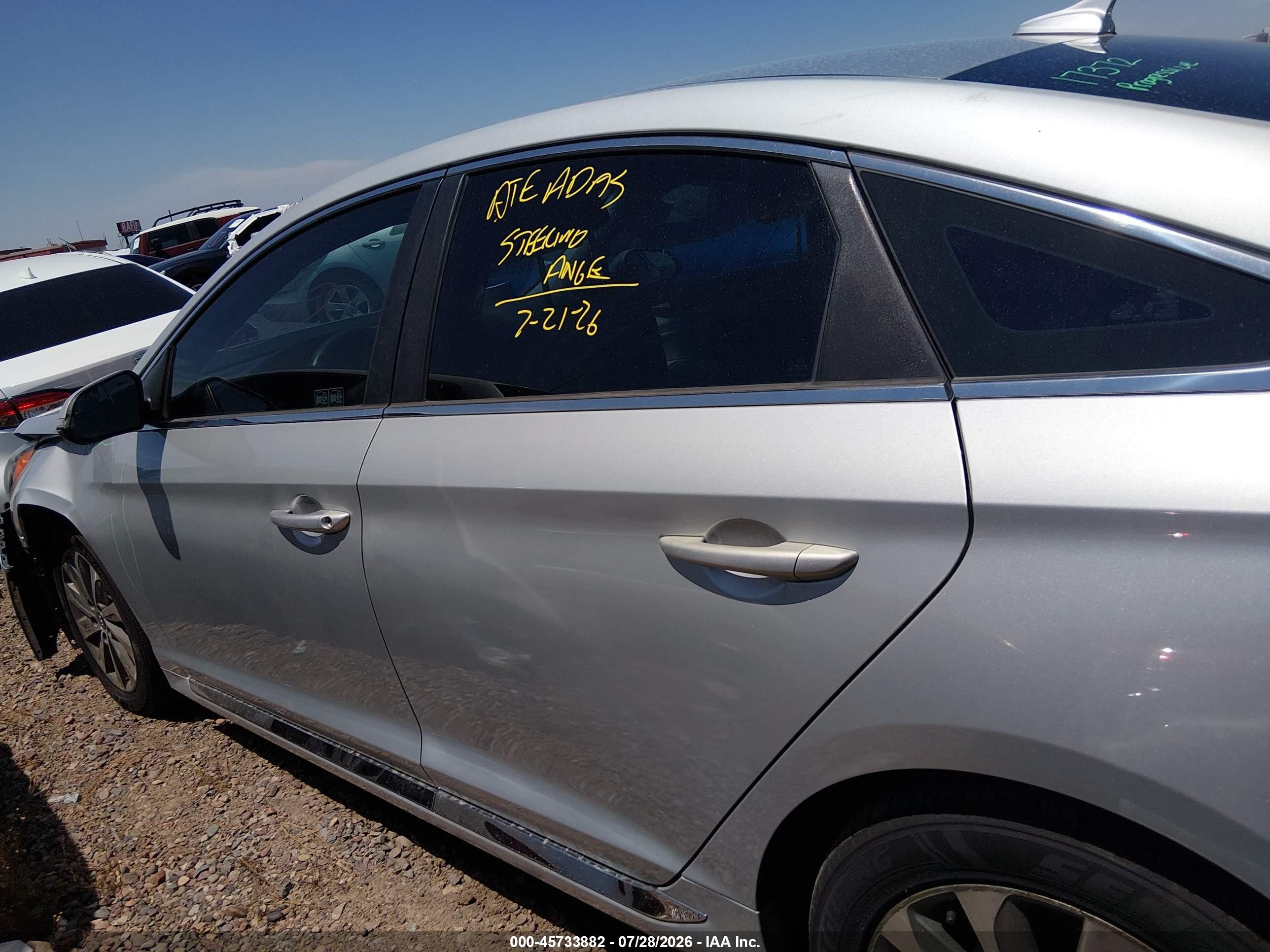 2015 Hyundai Sonata Sport Silver vin: 5NPE34AF5FH079930