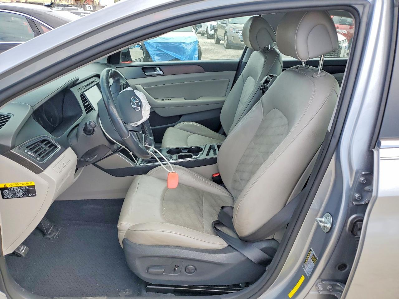 2015 Hyundai Sonata Sport Gray vin: 5NPE34AF5FH080057