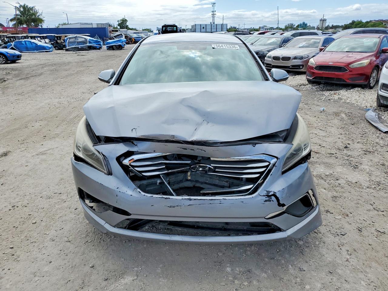 2015 Hyundai Sonata Sport Gray vin: 5NPE34AF5FH080057