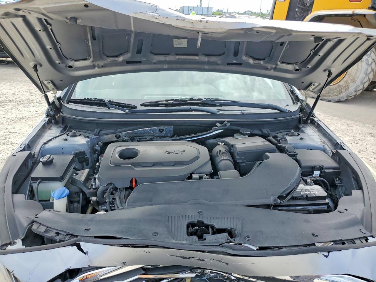 2015 Hyundai Sonata Sport Gray vin: 5NPE34AF5FH080057