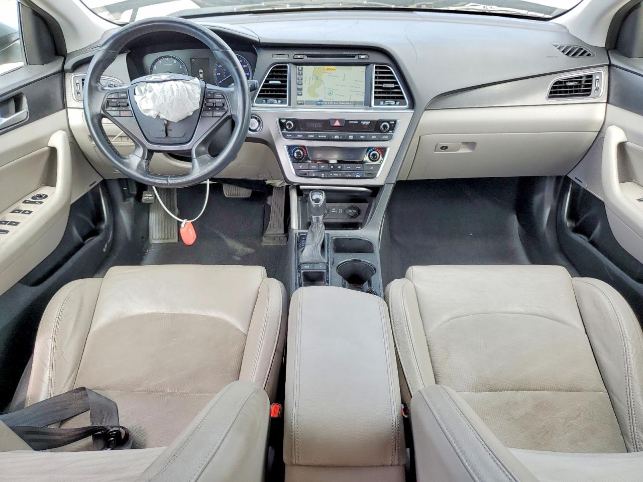 2015 Hyundai Sonata Sport Gray vin: 5NPE34AF5FH080057