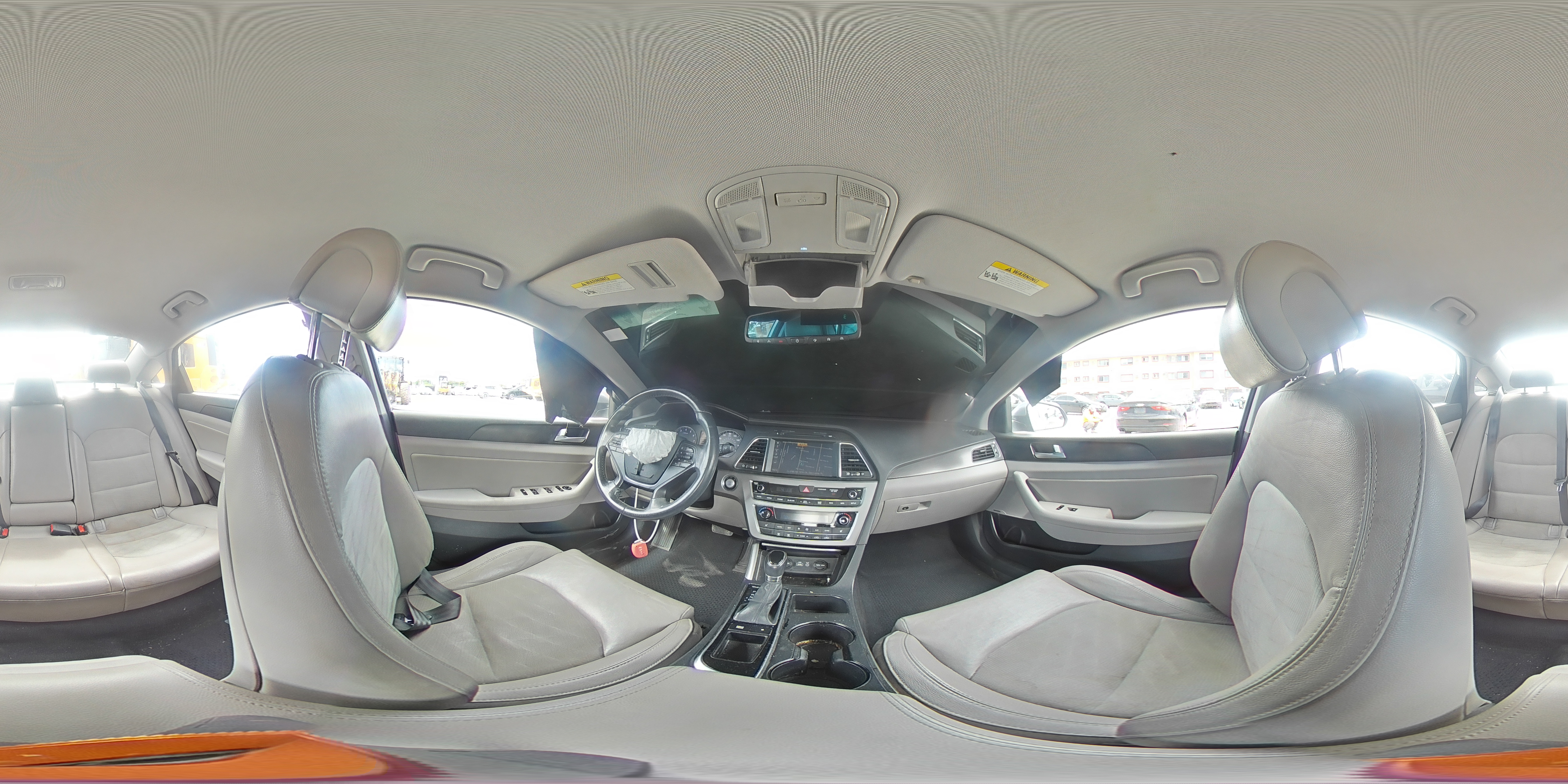 2015 Hyundai Sonata Sport Gray vin: 5NPE34AF5FH080057