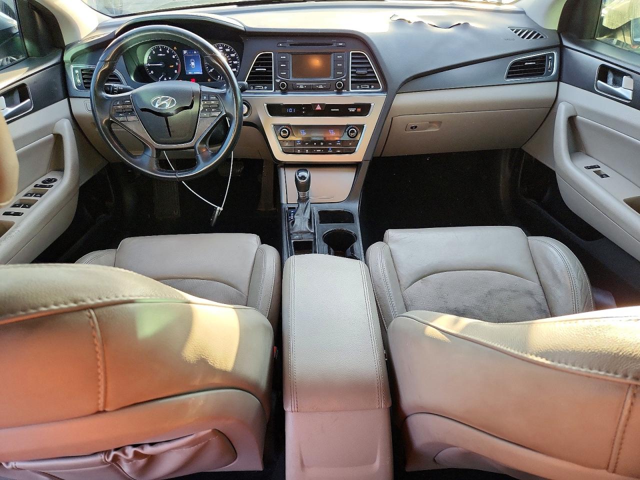 2015 Hyundai Sonata Sport Silver vin: 5NPE34AF5FH080298