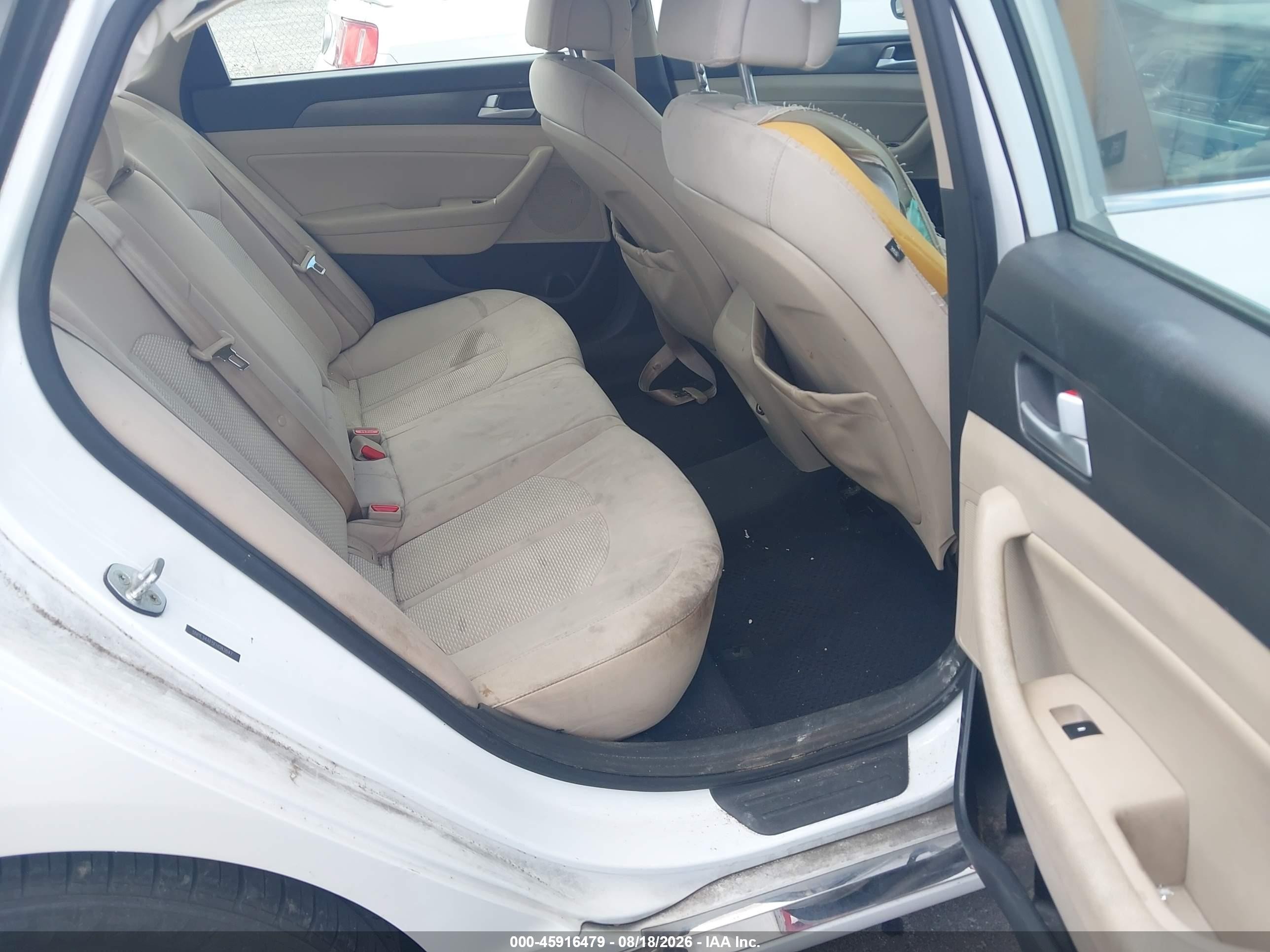 2015 Hyundai Sonata Sport White vin: 5NPE34AF5FH083847