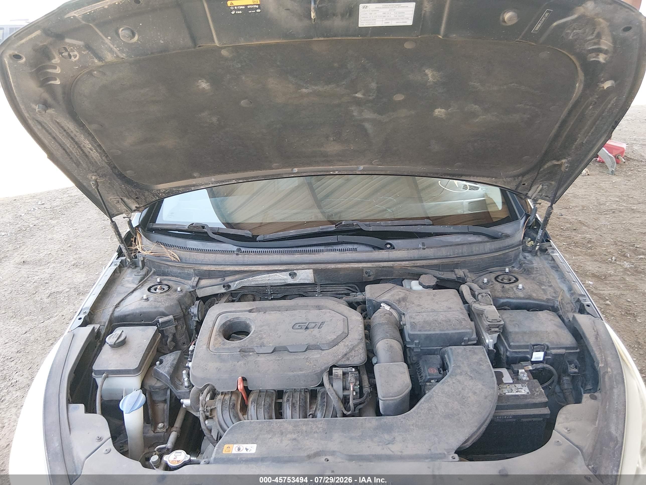 2015 Hyundai Sonata Limited Черный vin: 5NPE34AF5FH086909