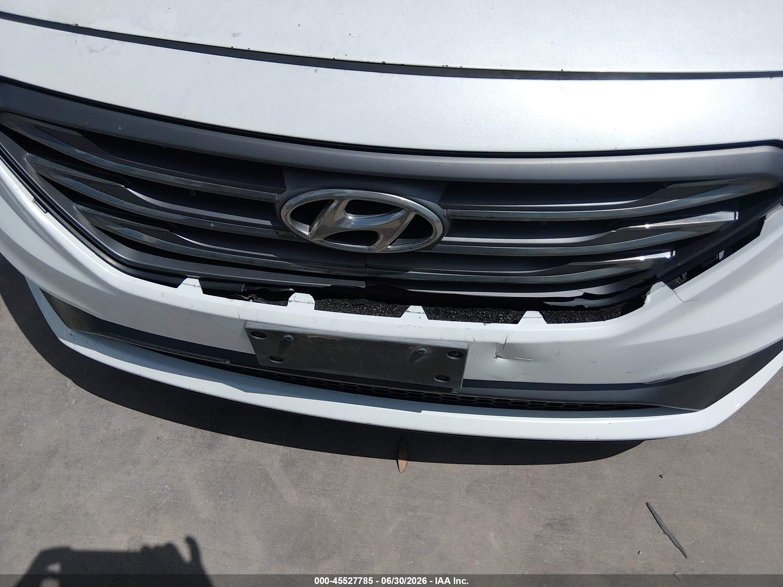 2015 Hyundai Sonata Sport White vin: 5NPE34AF5FH092919