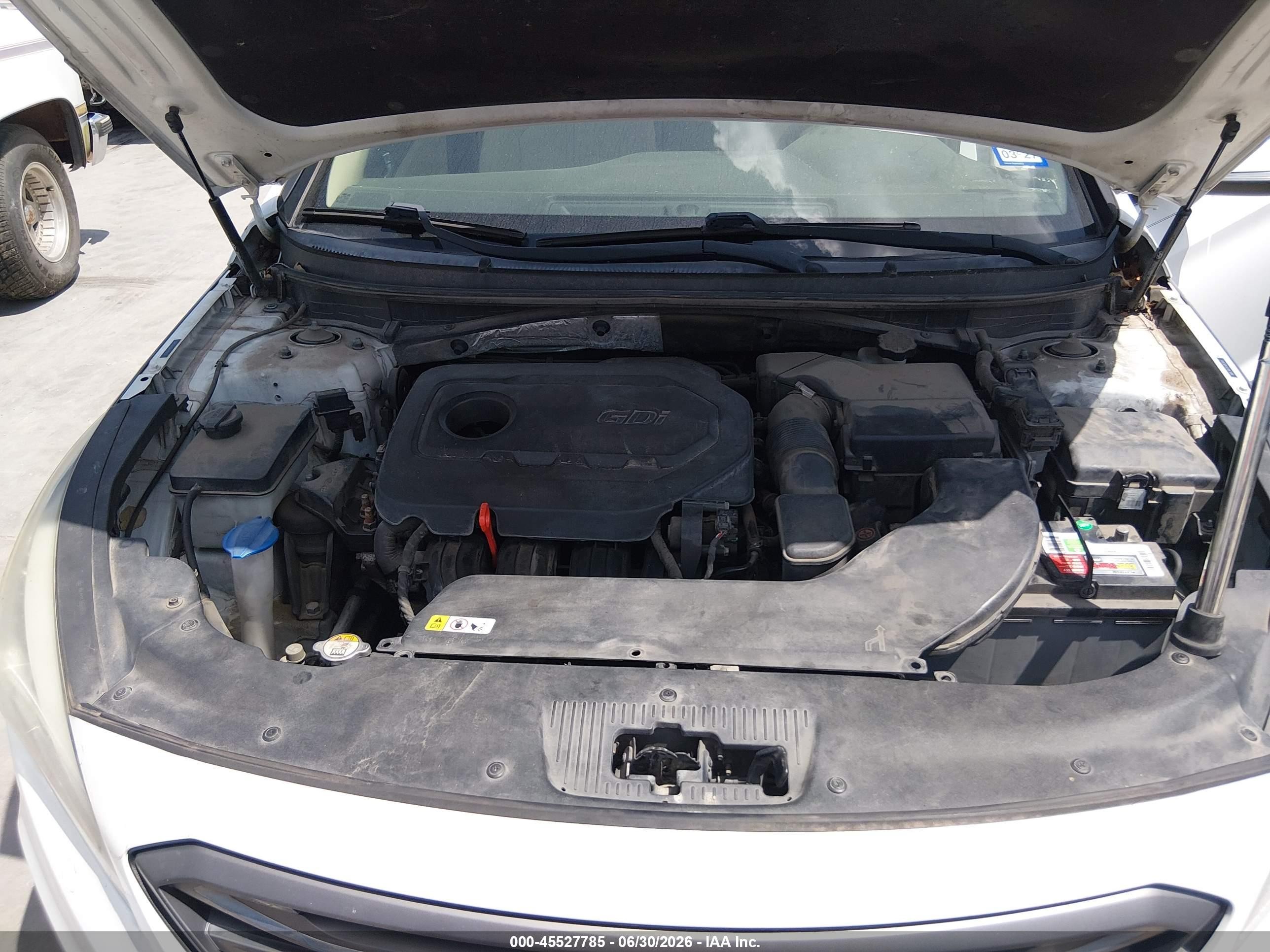 2015 Hyundai Sonata Sport White vin: 5NPE34AF5FH092919