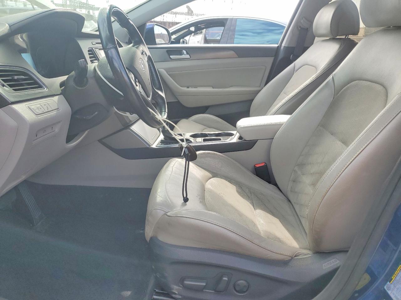 2015 Hyundai Sonata Sport Blue vin: 5NPE34AF5FH097330
