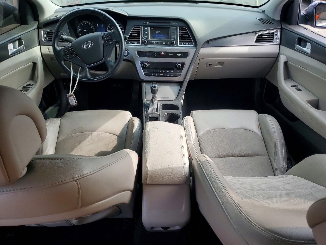 2015 Hyundai Sonata Sport Blue vin: 5NPE34AF5FH097330