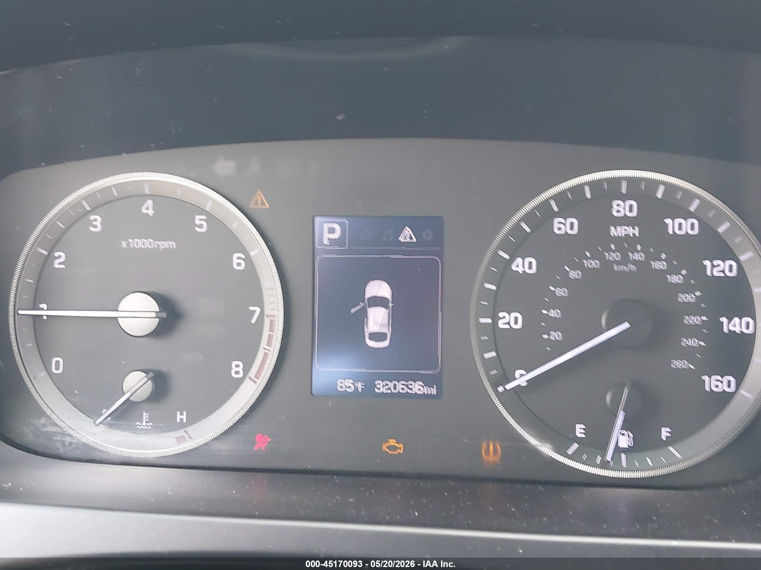 2015 Hyundai Sonata Sport Red vin: 5NPE34AF5FH098090