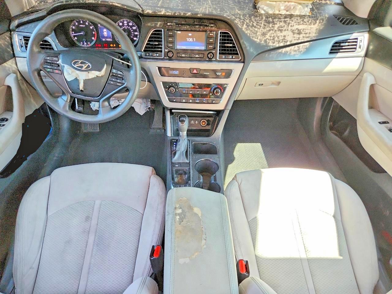2015 Hyundai Sonata Sport Silver vin: 5NPE34AF5FH098123