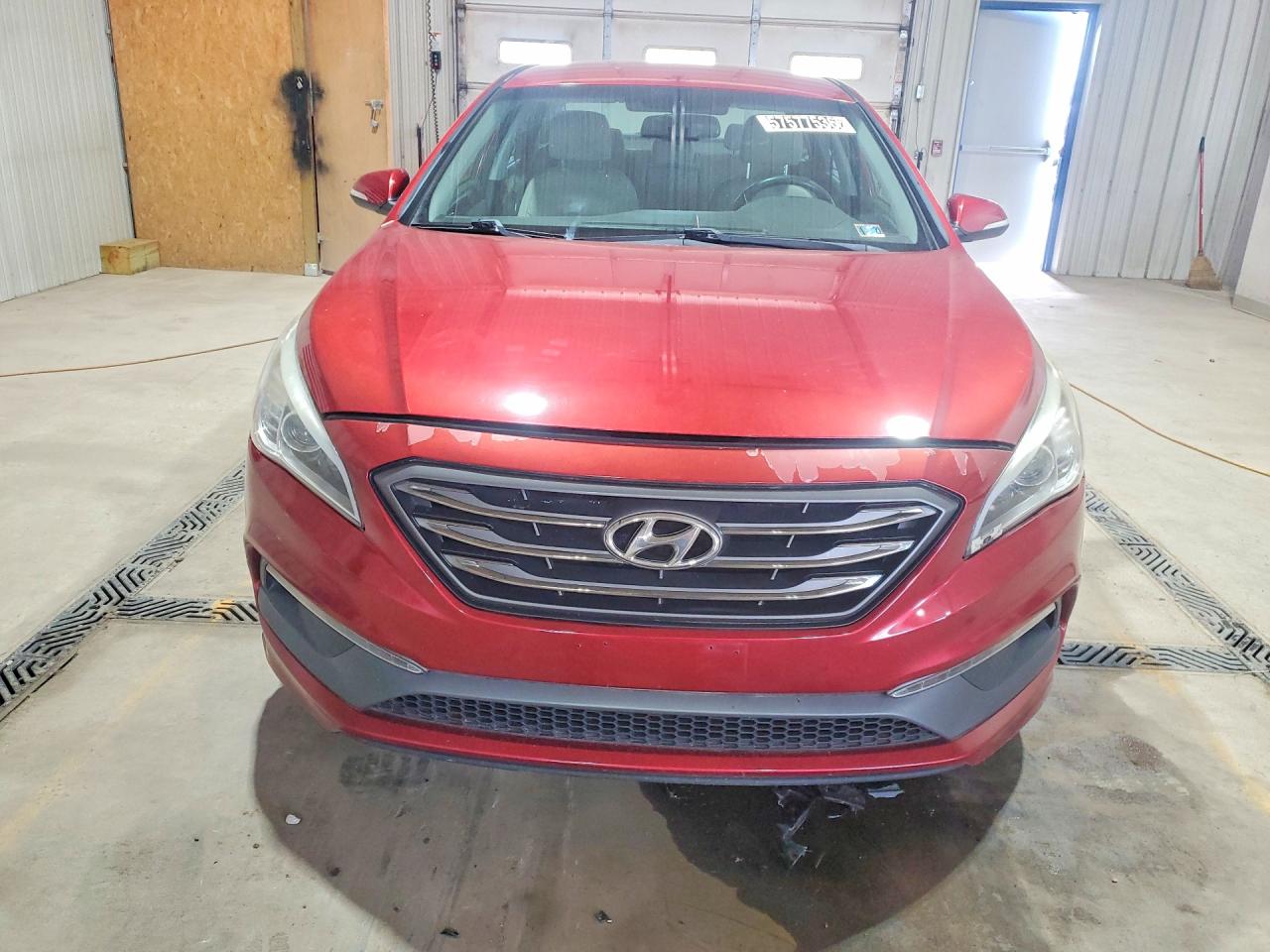 2015 Hyundai Sonata Sport Maroon vin: 5NPE34AF5FH099918