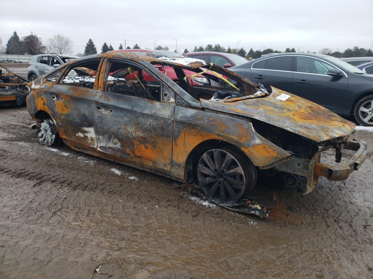 2015 Hyundai Sonata Sport Burn vin: 5NPE34AF5FH114403