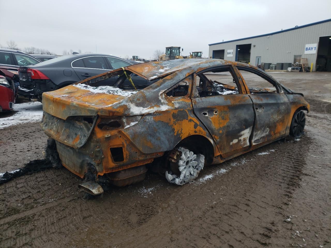 2015 Hyundai Sonata Sport Burn vin: 5NPE34AF5FH114403