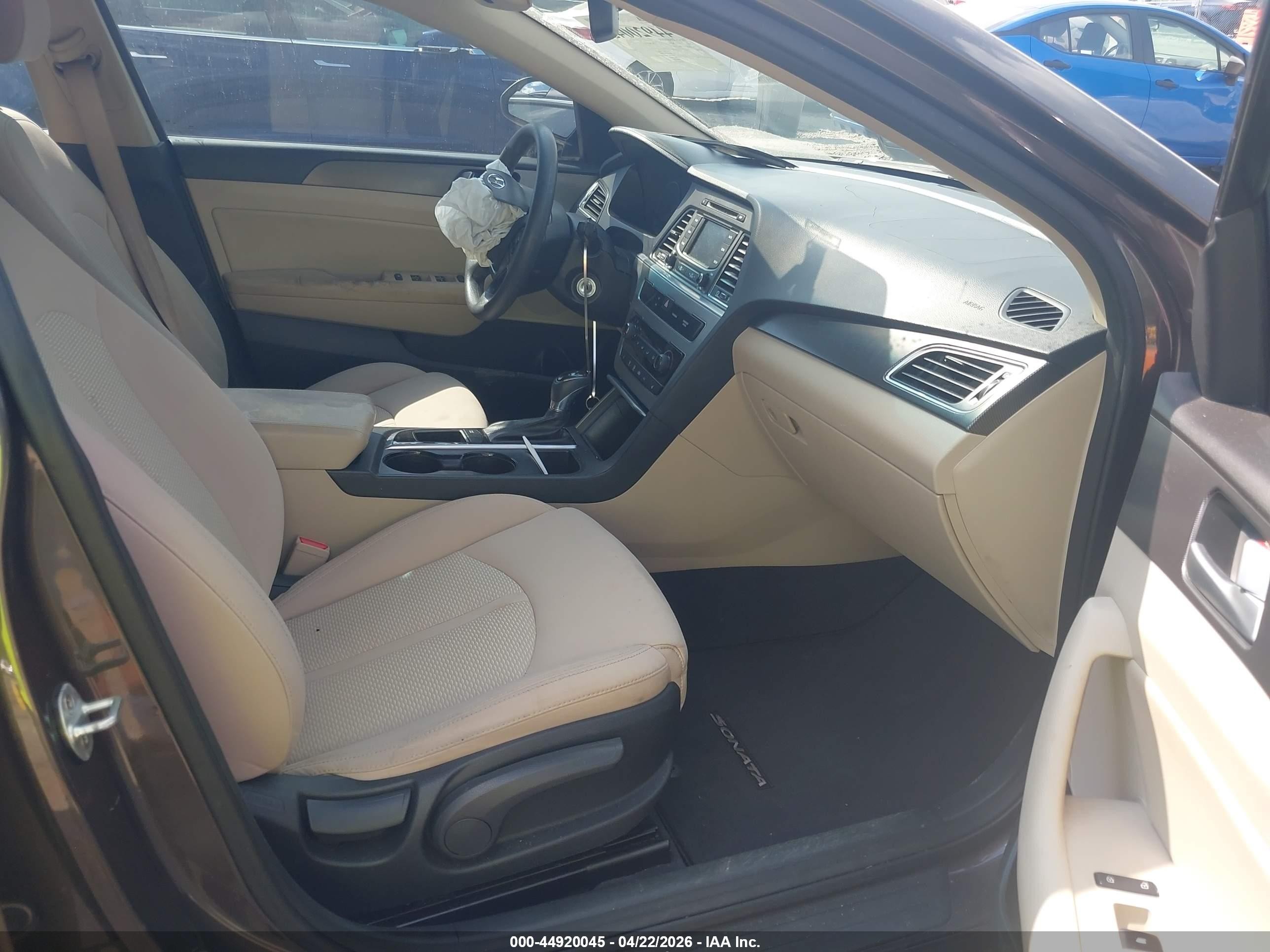 2015 Hyundai Sonata Sport Brown vin: 5NPE34AF5FH117138
