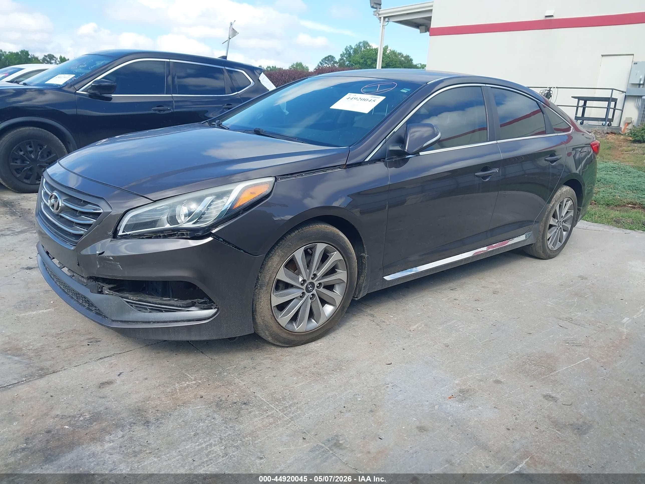 2015 Hyundai Sonata Sport Brown vin: 5NPE34AF5FH117138