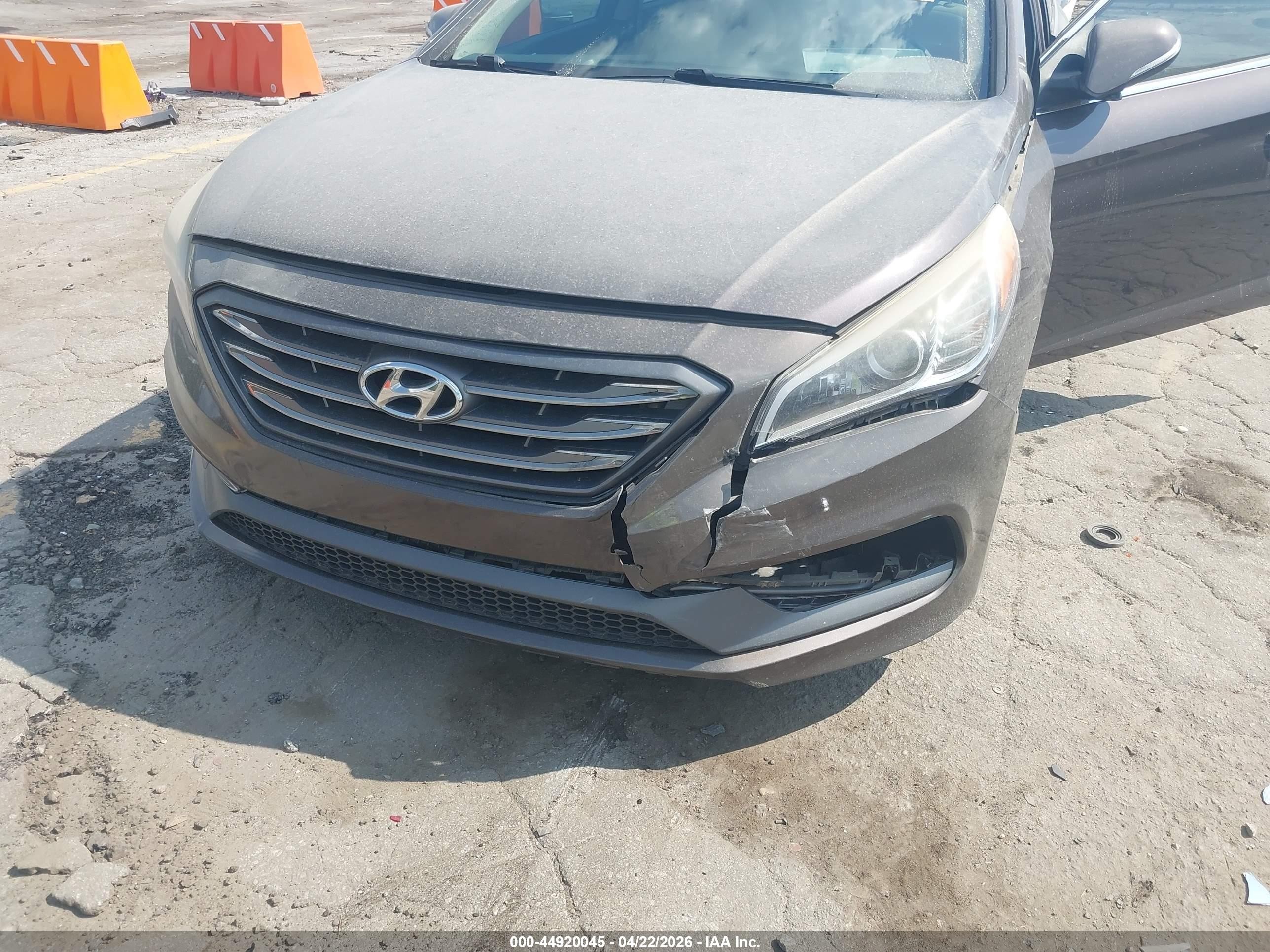 2015 Hyundai Sonata Sport Brown vin: 5NPE34AF5FH117138