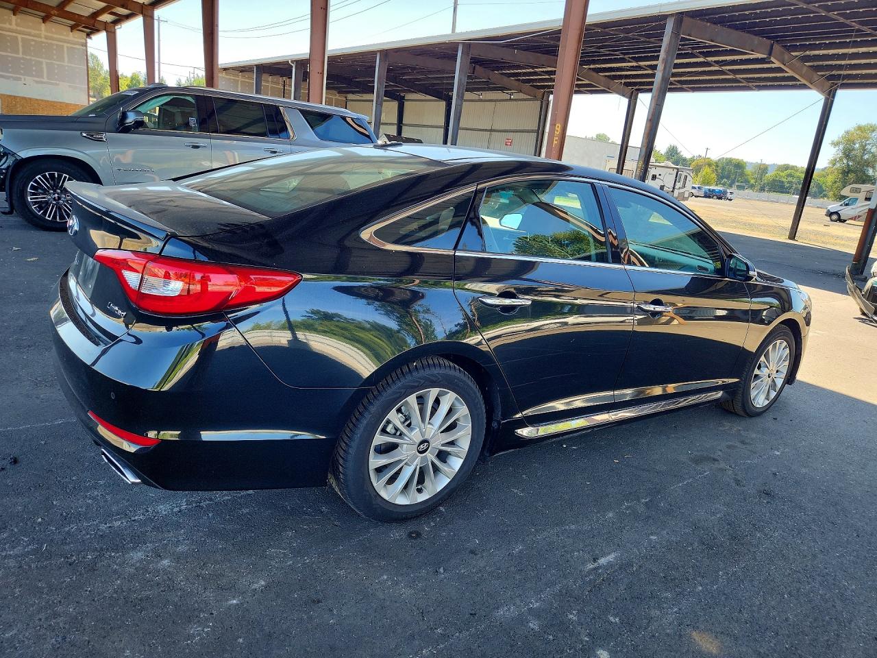 2015 Hyundai Sonata Limited Black vin: 5NPE34AF5FH122212